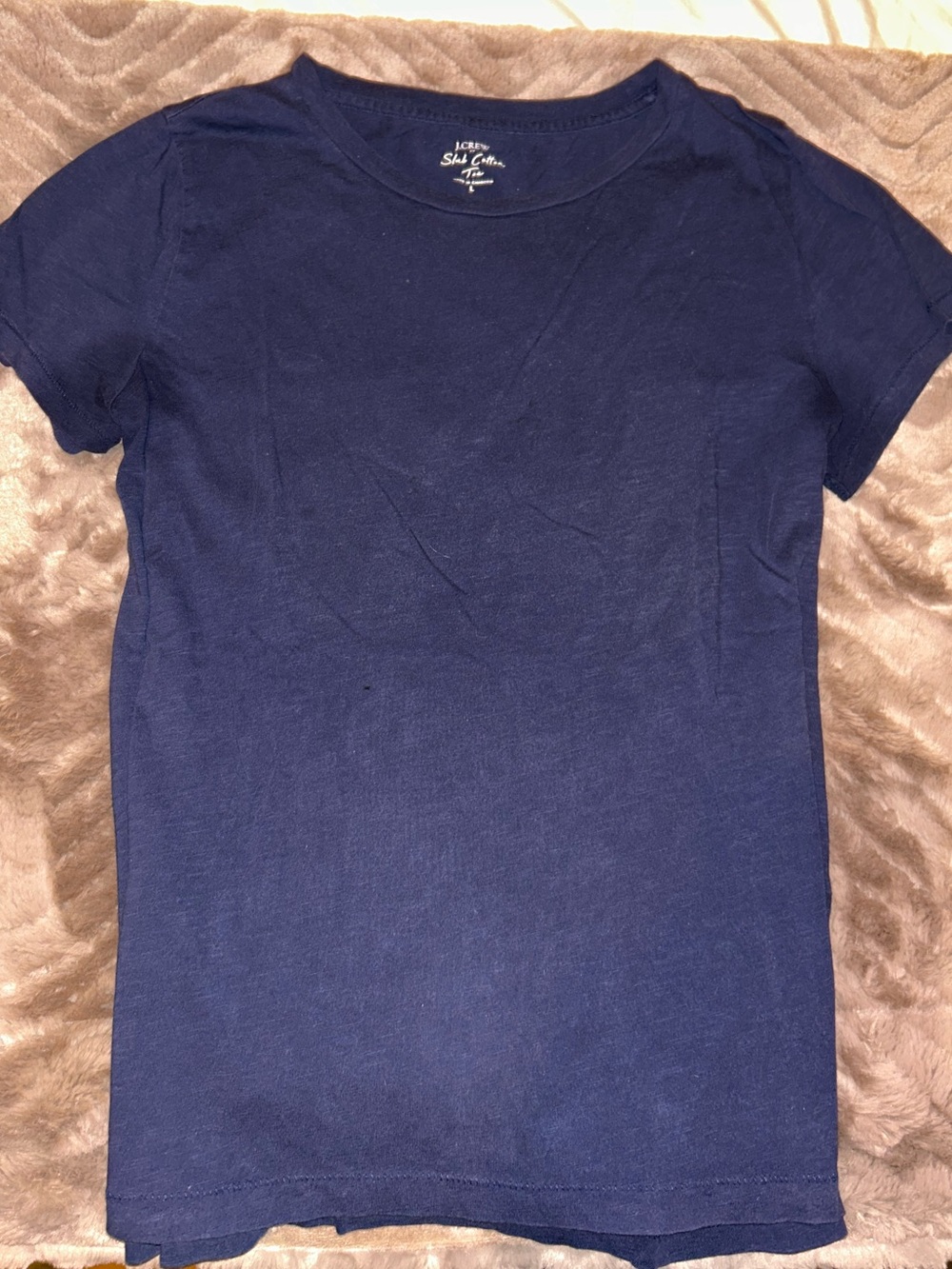 J.Crew Navy Crewneck Tee